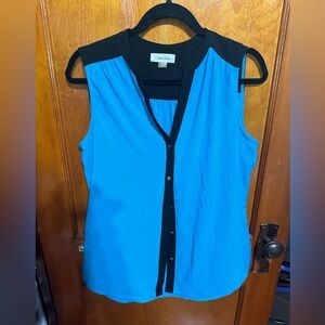 Calvin Klein Sleeveless Blouse